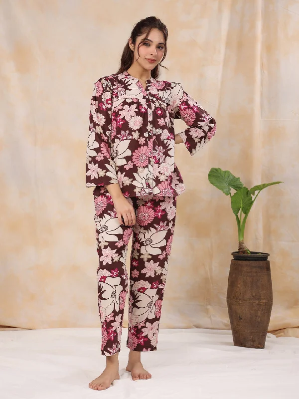 Magnolia Cotton Night Suit