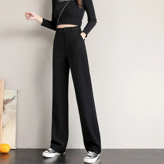 NiDELL: Women’s Elegant Suit Long Pants for Spring